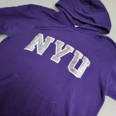 チャンピオン NYU ニューヨーク大学 スウェットパーカー サイズL
