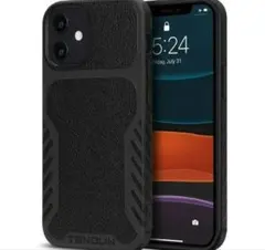 未使用 iPhone6.7インチケース レザー TPU 耐衝撃 ワイヤレス充電