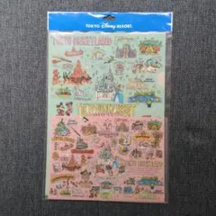 東京ディズニーリゾート クリアファイル2枚セット