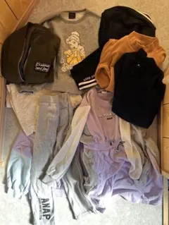 130 140 セットANAP まとめ売り　9点　ズボンジャケット　300円以下