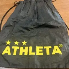 ATHLETA 巾着袋 ナップサック ブラック