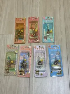 リラックマ ご当地ストラップ7個 だららん夢紀行