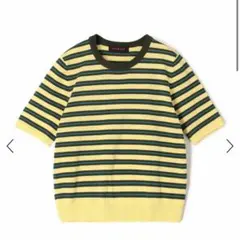 1787美品✨25SS CABaN コットンストライプハーフスリーブプルオーバーのサムネイル