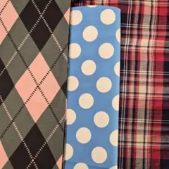 柄生地３種類セット