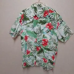 アロハシャツ 半袖 フラワー柄