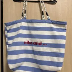niko and... ボーダートートバッグのサムネイル