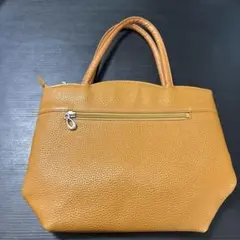 ☆未使用品☆姫路レザー牛革フェミニントート キャメル