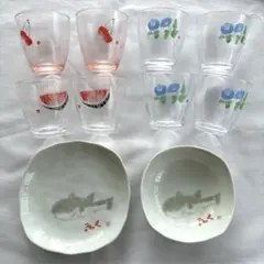 片岡鶴太郎オリジナル 食器セット 未使用品 10品(小箱 5箱)