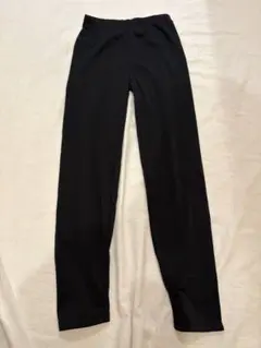 キッズ　レギンス　スパッツ　パンツ130cm ブラック　子供服