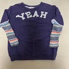 DENIM DUNGAREE 長袖カットソー 130cm