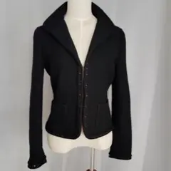 COMME CA DU MODE　毛アンゴラ　 ベルト付き