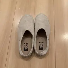 VANS スエード スリッポン グレー