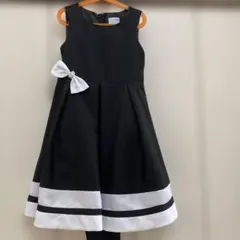 ドレス　ブラック　発表会　結婚式　140