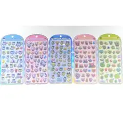 たまごっち コットンパフィ シール 5種セット 正規品