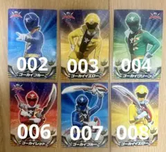 ナンバトルカードダス 海賊戦隊ゴーカイジャー＆レジェンド戦隊 35枚
