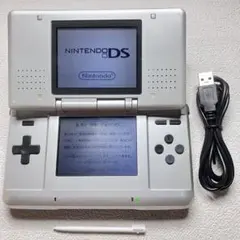 OV4【清掃&動作確認済】Nintendo DS 初代 プラチナシルバー本体
