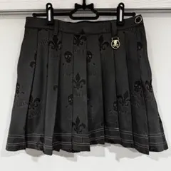 MARK&LONA インナーパンツ付 プリーツスカート 38 美品