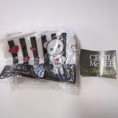 CECILMcBee　ミニポーチ　CECILBEAR STRIPE