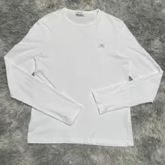 Acne Studios TAGE FACE 長袖カットソー ホワイト Sのサムネイル