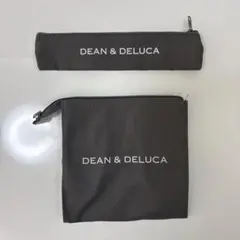DEAN & DELUCA ポーチセット ダークグレーのサムネイル