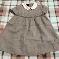 r*i様 ファミリア　ワンピース　100 グレー