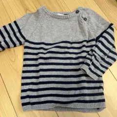 値下げ！美品☆H&M 薄手ボーダーニット