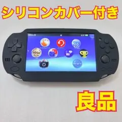 良品 PSVITA クリスタルブラック PCH-1100 本体 SONY ゲーム