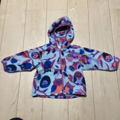 patagonia フリースパーカー