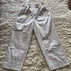 Drawer ドゥロワー コットンツイルタックパンツ ツータック size36のサムネイル