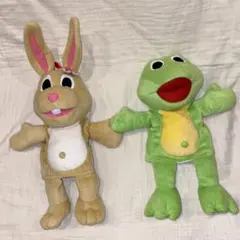 DWEマペット　フロッギー&バニー