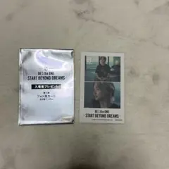 BE:FIRST 入場者特典 フォト風カード JUNON