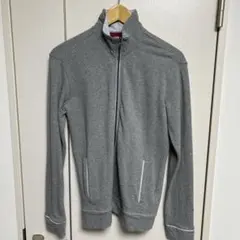 BEAMS HEART ジップアップ　グレー