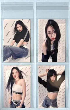 LE SSERAFIM タレントカード 4枚セット