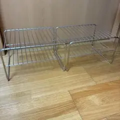 千趣会　ワイヤー棚 ２個セット　　 ベルメゾンのサムネイル