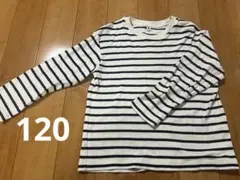 ユニクロ　着用回数少なめ　ボーダー　120