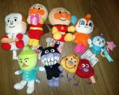 アンパンマン ぬいぐるみセット プリちぃビーンズ