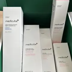 メディキューブ 5点セット セラム・ミスト・トナー・クリーム メイク落とし