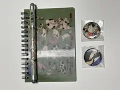 歌川国芳　3D表紙メモとおまけ缶バッジ