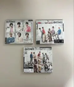 SixTONES CD 3枚セット スタンド付きカード