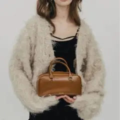 【the toe】WESTMINSTER SHAGGY CARDIGAN WESTMINSTER SHAGGY CARDIGAN（pink） ㅤㅤㅤㅤㅤㅤㅤㅤㅤㅤㅤㅤㅤ TOÉ