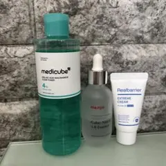 韓国スキンケア３点まとめ売り価格‼︎