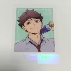 ハイキュー!! ぱしゃこれ カード CLEAR Ver. クリア 及川徹2