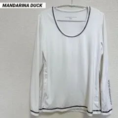 MANDARINA DUCK　長袖インナー　レディース　スポーツウェア　ホワイトのサムネイル