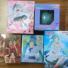 新品未開封 初音ミク フィギュア4体セット＋スピーカー まとめ売り