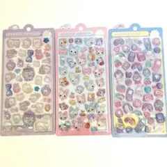 クーリア　ボンボンドロップシール　正規品　３枚セット