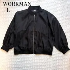 WORKMAN ワークマン シアーブルゾン ジャケット ブラック L 冷房対策のサムネイル
