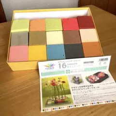 꽃꽂이를 위한 컬러 오아시스
