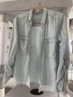 ZARAザラデニムシャツXSサイズ