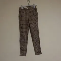 美品 RODEOCROWN パンツ チェック柄 Sサイズ ロデオ