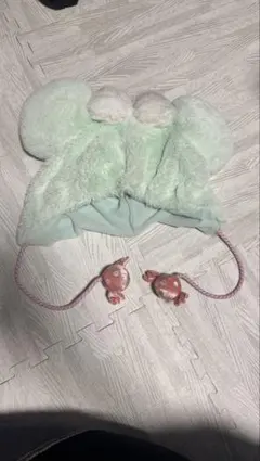 東京ディズニーリゾート 耳付きキャップ ミントグリーン